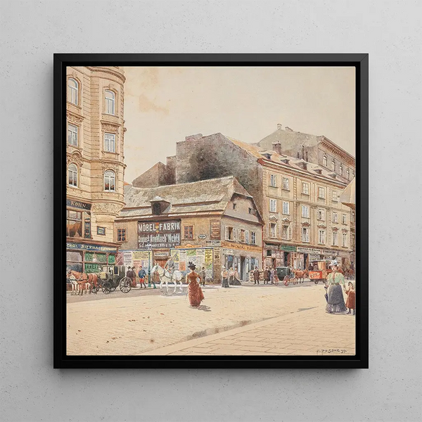 Coin Coin Mariahilferstraße et Königsklostergasse - Franz Poledne