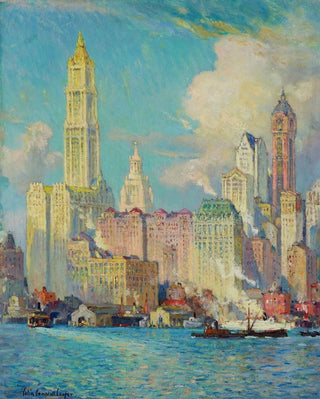 Colin Campbell Cooper - View of Wall Street.webp