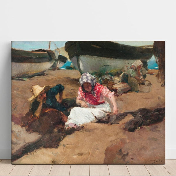 Reprodukcja obrazu Komponowanie sieci - Joaquín Sorolla
