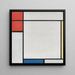 Reprodukcja obrazu Kompozycja z czerwonym, żółtym i niebieskim - Piet Mondrian