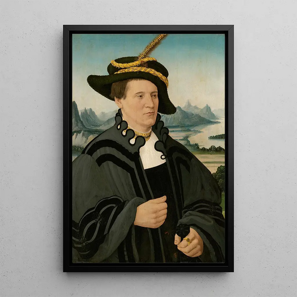 Reprodukcja obrazu Portret Fridricha Rorbacha - Conrad Faber von Kreuznach