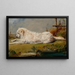 Le chien de la famille - Conrad Wise Chapman — oprawiony obraz na ścianie