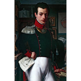 Constant Misbach - Portrait dun architecte en costume dofficier de la garde nationale.webp