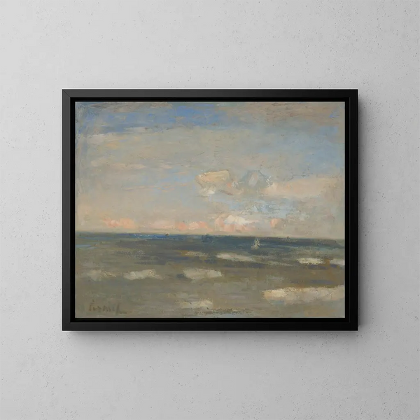 Morski niebieski - Constant Permeke — oprawiony obraz na ścianie