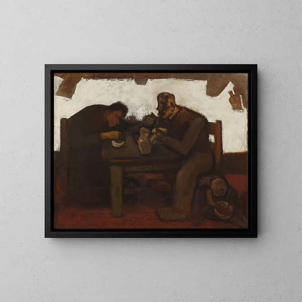 Le pain quotidien - Constant Permeke — oprawiony obraz na ścianie