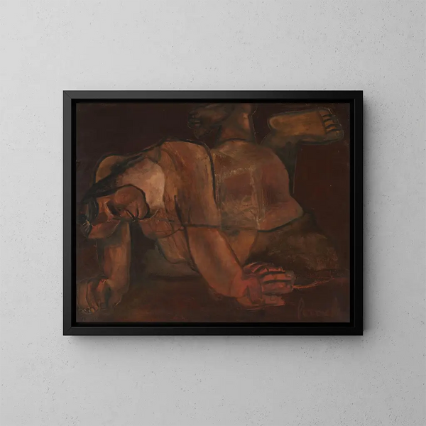 Wiedster - Constant Permeke — oprawiony obraz na ścianie