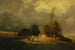 pejzaż z burzą - Constant Troyon — widok dzieła