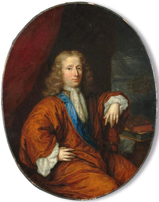 Constantijn Netscher - Portrait of a gentleman.webp