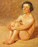 Un lazaret assis - Constantin Hansen — widok dzieła