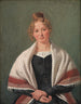 Portret Hanne Wanscher z domu Wegener - Constantin Hansen — widok dzieła