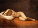 Model w spoczynku - Constantin Hansen — widok dzieła