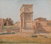 L'arc de Titus à Rome - Constantin Hansen — widok dzieła