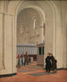 L. wnętrza kościoła św. Bendts w Ringsted - Constantin Hansen — widok dzieła