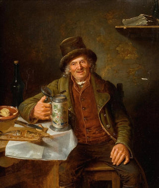 Le vieil homme assoiffé - Constantin Schroeter — widok dzieła