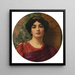 Kontemplacja - John William Godward — oprawiony obraz na ścianie
