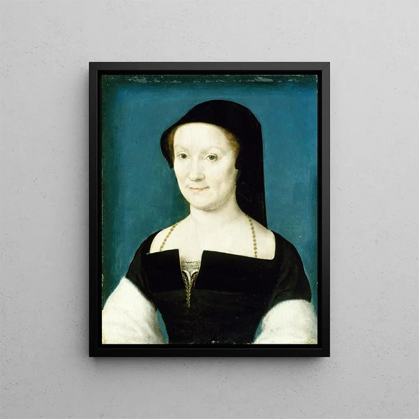 Isabeau de Savoie hrabina du Bouchage - Corneille de Lyon — oprawiony obraz na ścianie