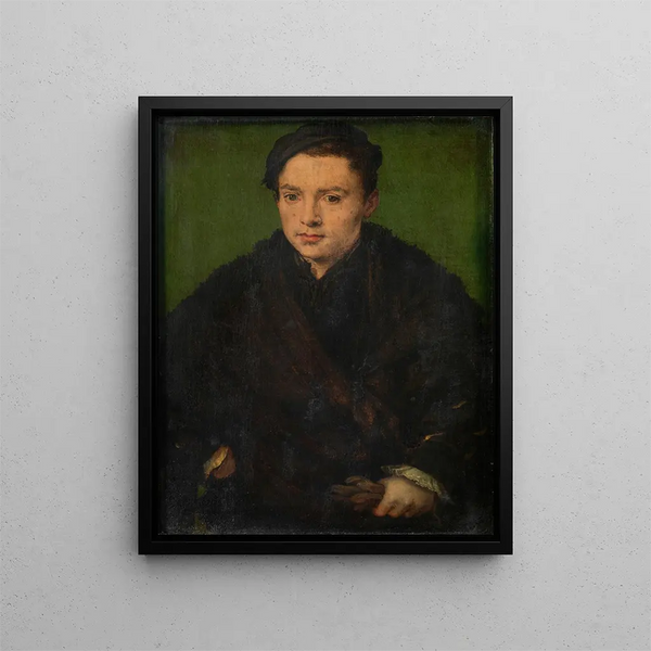 Portret mężczyzny 2 - Corneille de Lyon — oprawiony obraz na ścianie