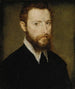 Portret mężczyzny z ostrym kołnierzem - Corneille de Lyon — widok dzieła