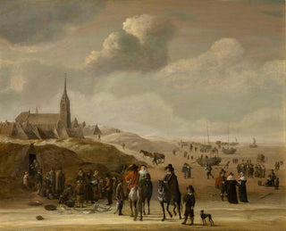 Scheveningen - Cornelis Beelt — widok dzieła