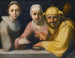 Szalony z dwiema kobietami - Cornelis Cornelisz van Haarlem — widok dzieła