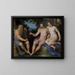 Alegoria o krótkości życia - Cornelis Cornelisz van Haarlem — oprawiony obraz na ścianie