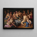 Festyn syn marnotrawnego Łukasza 15:11-13 - Cornelis Cornelisz van Haarlem — oprawiony obraz na ścianie