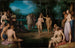 Le baptême du Christ - Cornelis Cornelisz van Haarlem — widok dzieła