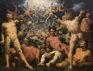 Cornelis Cornelisz Van Haarlem - The Fall of the Titans.webp
