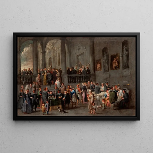 Cornelis De Wael - To Visit the Sick.webp