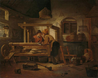 Cornelis Gerritsz Decker - Weavers Workshop.webp