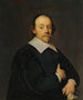 Portret mężczyzny w czerni - Cornelis Jonson van Ceulen — widok dzieła