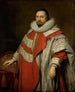 Portret Thomasa I barona Coventry 1578-1640 Lord Gardien du Grand Sceau - Cornelis Jonson van Ceulen — widok dzieła