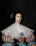 Portret Éléonore lub Marie Campion - Cornelis Jonson van Ceulen — widok dzieła