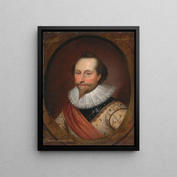 Temple Sir Alexander - Cornelis Jonson van Ceulen — oprawiony obraz na ścianie