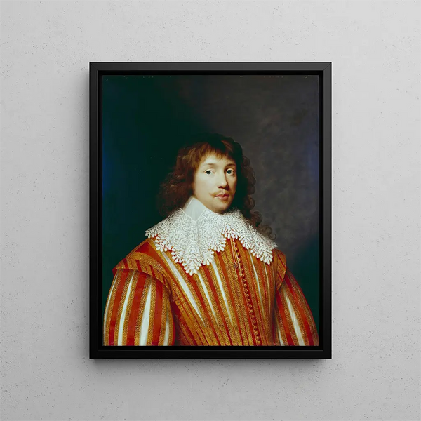 William Fitzwilliam, drugi Lord Fitzwilliam de Liffer - Cornelis Jonson van Ceulen — oprawiony obraz na ścianie