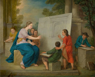Cornelis Joseph dHeur - Instruction in Perspective.webp