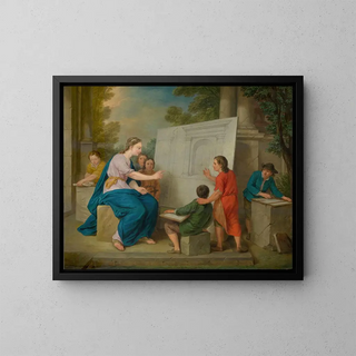 Cornelis Joseph dHeur - Instruction in Perspective.webp
