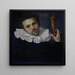 Portret Paula van Vianen 1550-1613 - Cornelis Ketel — oprawiony obraz na ścianie