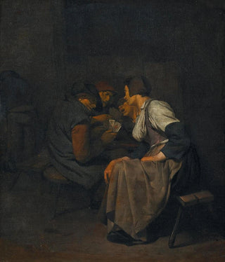 Cornelis Pietersz Bega - Card players in an interior.webp