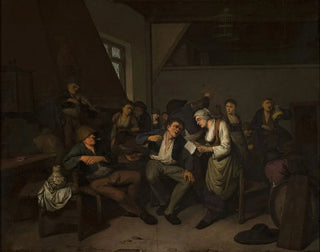 Święto w tawernie - Cornelis Pietersz Bega — widok dzieła