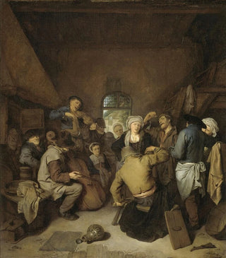 Cornelis Pietersz Bega - Peasants making Music and Dancing.webp