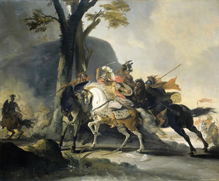 Cornelis Troost - Alexander the Great at the Battle of the Granicus against the Persians.webp