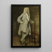 Portret Jana Lepeltaka, handlarza drewnem w Amsterdamie, regenta sierocińca Aalmoezeniersweeshuis - Cornelis Troost — oprawiony obraz na ścianie