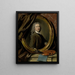 Autoportret (konflikt spraw) - Cornelis Troost — oprawiony obraz na ścianie