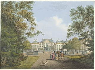 Cornelis de Kruyff - Gezicht op paleis Het Loo.webp