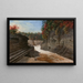 Gorge de rivière en automne - Cornelius David Krieghoff — oprawiony obraz na ścianie