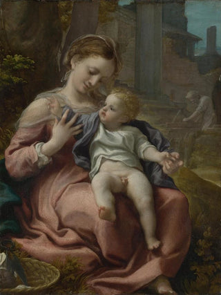 Correggio - Mary with basket.webp