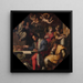 Cosimo étudie la prise de Sienne - Giorgio Vasari — oprawiony obraz na ścianie