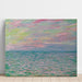 Reprodukcja obrazu Zachód słońca w Pourville, Pełne morze - Claude Monet