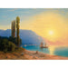 Reprodukcja obrazu Zachód słońca nad Jaltą - Ivan Konstantinovich Aivazovsky